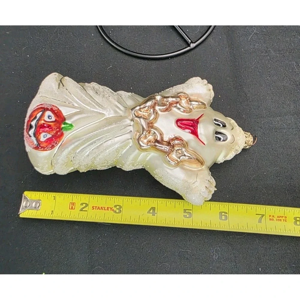 VTG Christopher Radko BOO WHO GHOST Halloween Ornament 98-266-0 6.5
